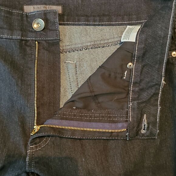 Nine West Womens Jeans Plus Size 18 Bootcut High Waist Rise Stretch - Picture 5 of 7